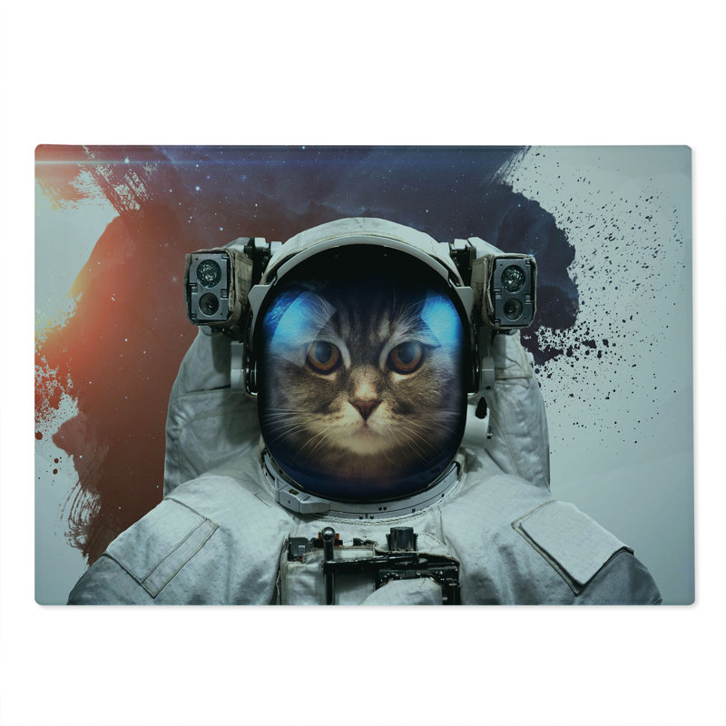 Planche à découper Ambesonne Space Cat