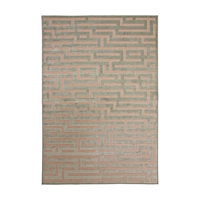 Chenille Geometric Rug