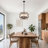  5-Light 20 inch Dimmable Industrial Retro Caged Chandelier For Bedroom, Kitchen, Entryway,Diningroom-1110969322