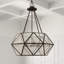 Sky 4 Light Metal Dimmable Geometric Chandelier