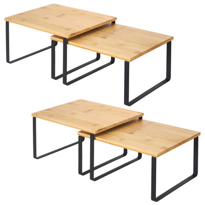 Ensemble de 4 tablettes d'appoint