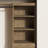 Modular Stackable 3-Shelf Storage Unit With Adjustable Shelves And Decorative Trim For Closet, Office, And Home Organization