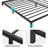 8-Inch Queen Bed Frame, Low Profile Metal Platform Bed, Mattress Foundation, Noise-Free, Easy Assembly-1495392519
