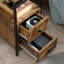 Bubba Narrow Side Table with Storage