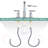 8 In. Double Handle Bathroom Faucet With Pop Up Drain, 360 Swivel, Ceramic Disc Valves, Space Design Widespread, 2 Handles, Rotatable Spout, Leak- Strong Hose-121768074