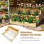 Kersaint Wood Raised Garden Bed