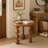 Modern 20" Solid Wood End Table
