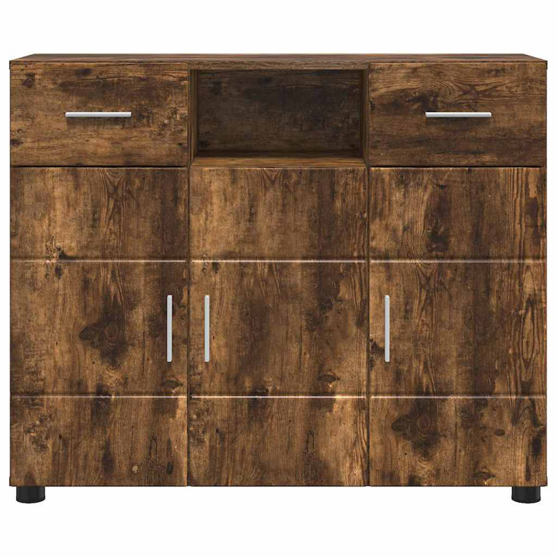 88.5cm Sideboard, Smoked Oak