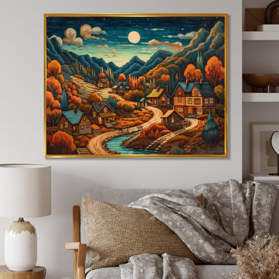 Petit village alpin Carlisa en automne II