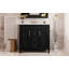 Meuble-lavabo avec lavabo supérieur, armoire de rangement moderne avec 2 portes à fermeture douce et 2 tiroirs, meuble-lavabo simple-115688368
