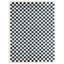Barrile Chequered Machine Woven Area Rug-1009958410