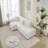 Wool Left Facing Sectional Sofa With Chaise