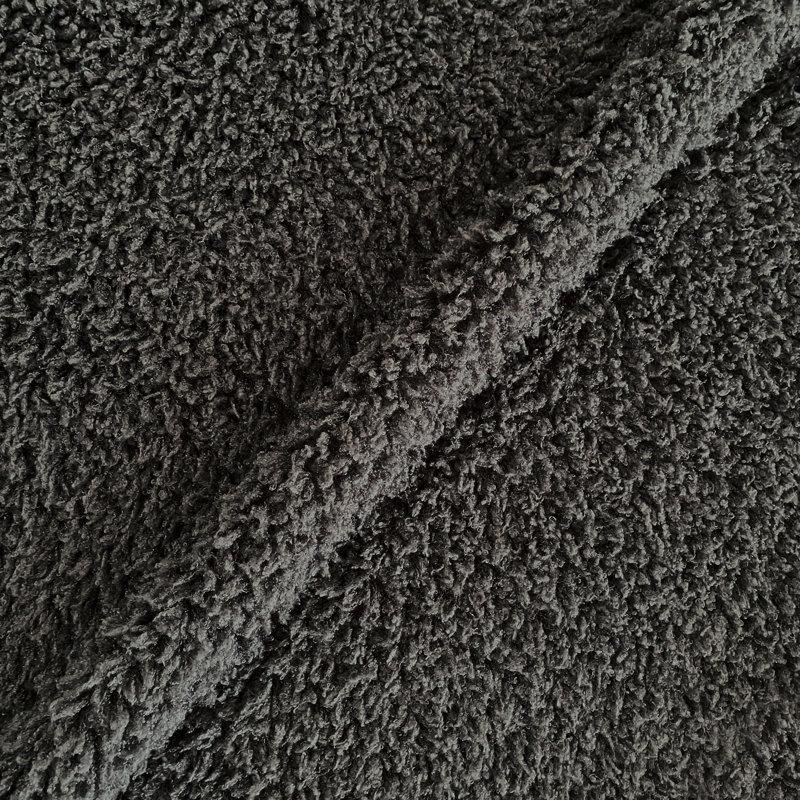 Tissu gris anthracite Mosby