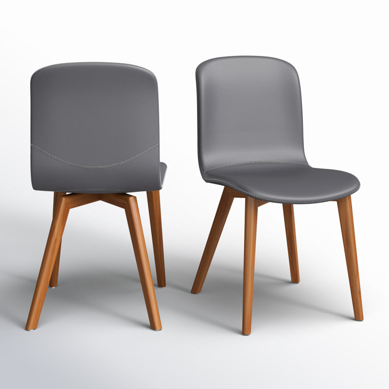 Baden Upholstered Dining Chair, Gray