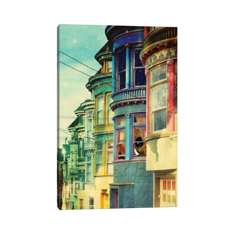 Behind The Window by Kiki C Landon - Wrapped Canvas Print, 66.04 cm H x 45.72 cm W