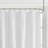Super Waffle Textured Solid Shower Curtain