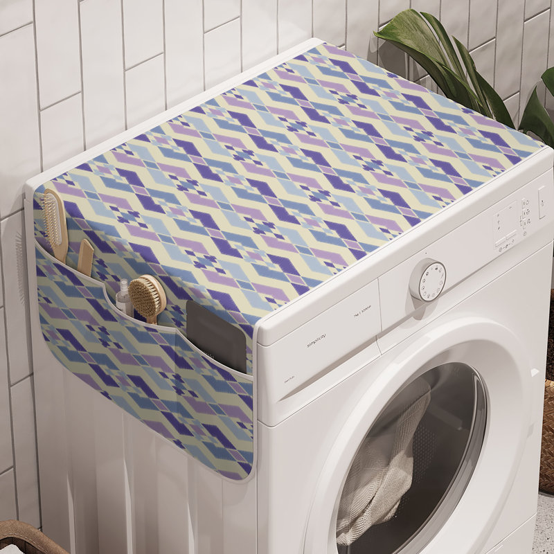 East Urban Home Boho Washing Machine Organizer Pack of 2 47" x 18.5" Multicolor