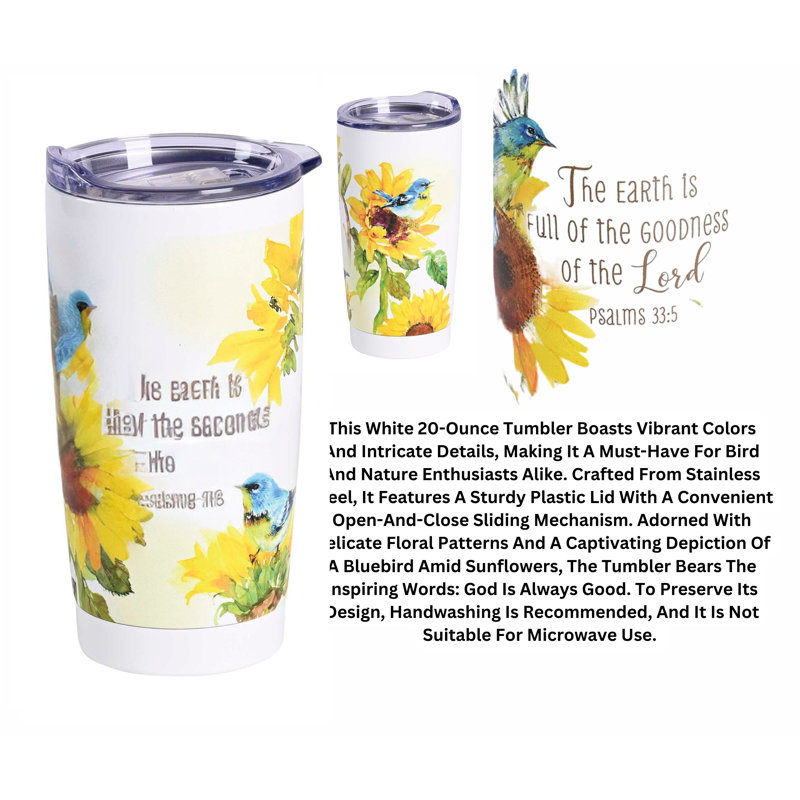 Gobelet The Earth Is Full Sunflower 20Oz
