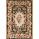 Sino Aubusson Collection Flatweave Wool Area Rug