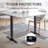 Set Of 2,H27.7 Cast Iron Table Base With "I" Type Table Feet , Table Leg Black