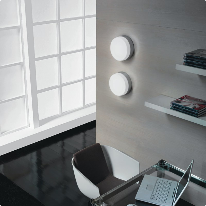 1 - Light 5.5" Simple Circle Flush Mount