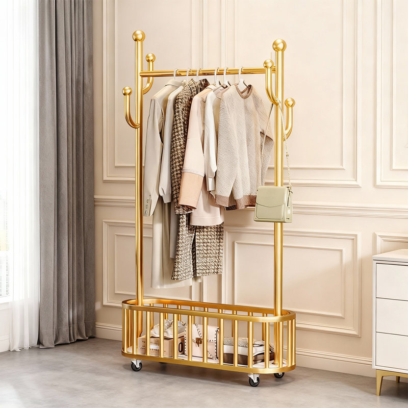 100cm Rolling Clothing Rack
