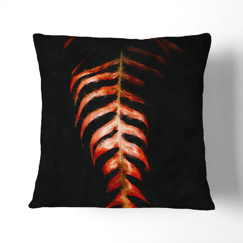 Square Cushion, 40cm H x 40cm W x 15cm D, Black
