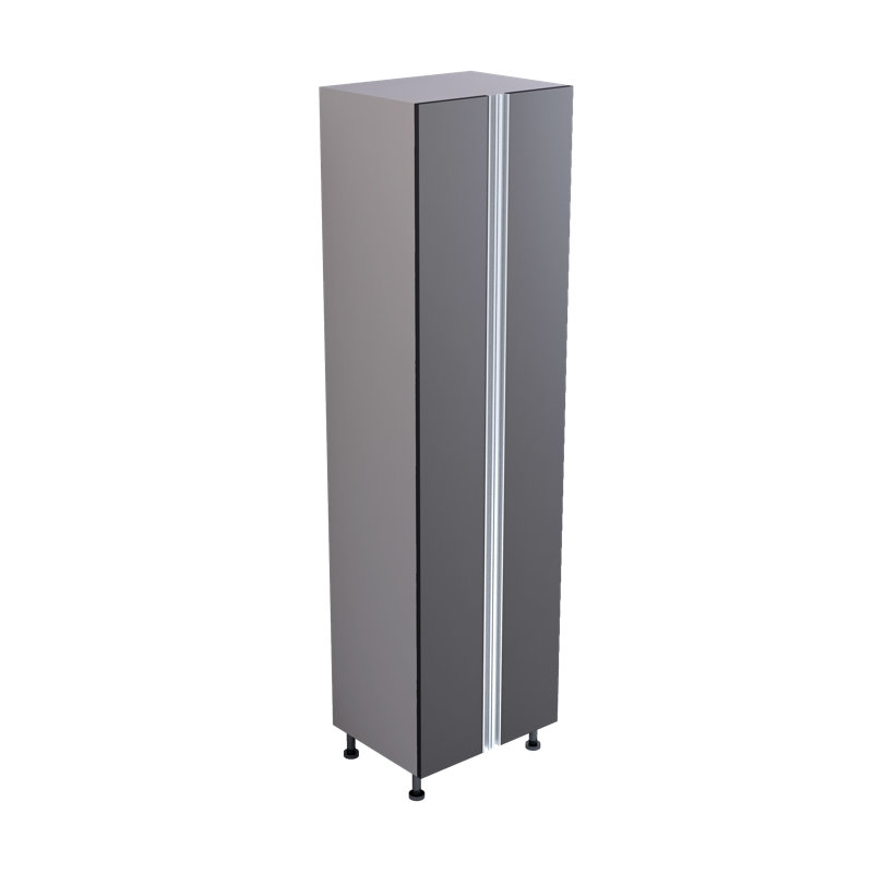 Premium Garage Modular Storage Tall Cabinet with Adjustable Legs, Soft-Close Door, Integrated Handles, Heavy Duty Plywood Box Construction, Tool and Equipment Organizer