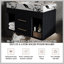 Ensemble de meuble-lavabo mural flottant 29,9 po-1401801518-1401801513