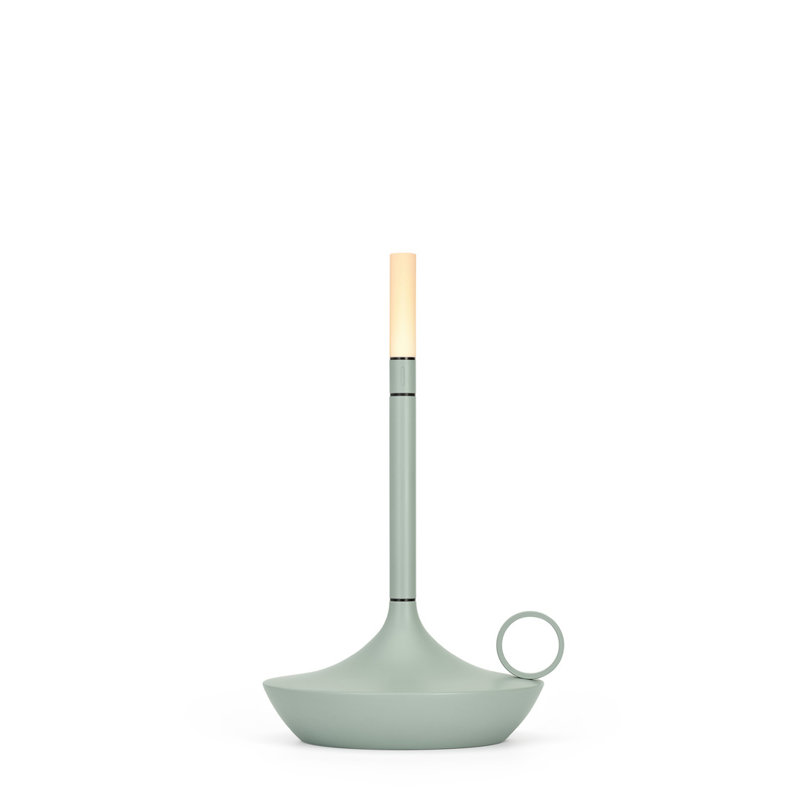 Wick S Sage Green, 6.5" H x 4.7" W x 4.7" D, Sage Green