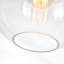 Mini luminaire suspendu en verre - luminaire suspendu à une ampoule avec abat-jour rond minimaliste moderne, cordon noir réglable - cuisine, salle à manger, éclairage de bar-1496364371