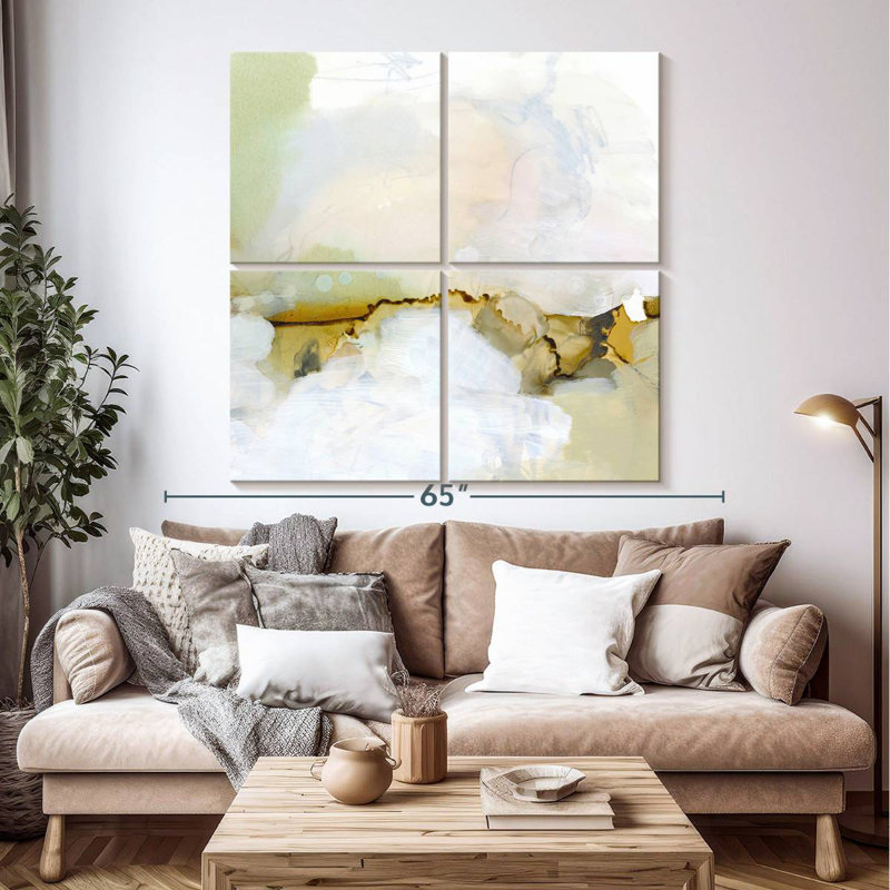 Brume I, 50" H x 50" W