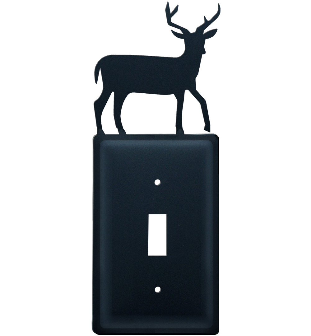 Animals 1 - Gang Toggle Light Switch Wall Plate Village Wrought Iron