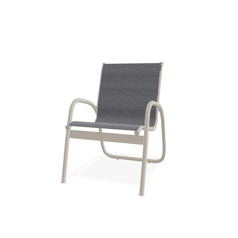 Fauteuil de patio Gardenella, Désert texturé, Étain Augustine