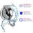 Heavy Duty Vacuum Shower Hooks With Super Suction, Reusable Bathroom Robe Hooks For Non-Porous Surfaces, No Tools Installation-114491722