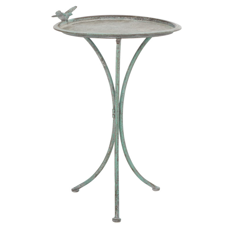 Allison Birdbath, Antique Green