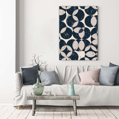 Geometric Background - Wrapped Canvas Print