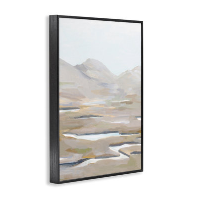 Giclée encadrée Earth Earth Serenity in Neutrals, design par Hannah Dawson