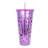 Silver Buffalo 32 fl. oz. Insulated Plastic Travel Tumbler with