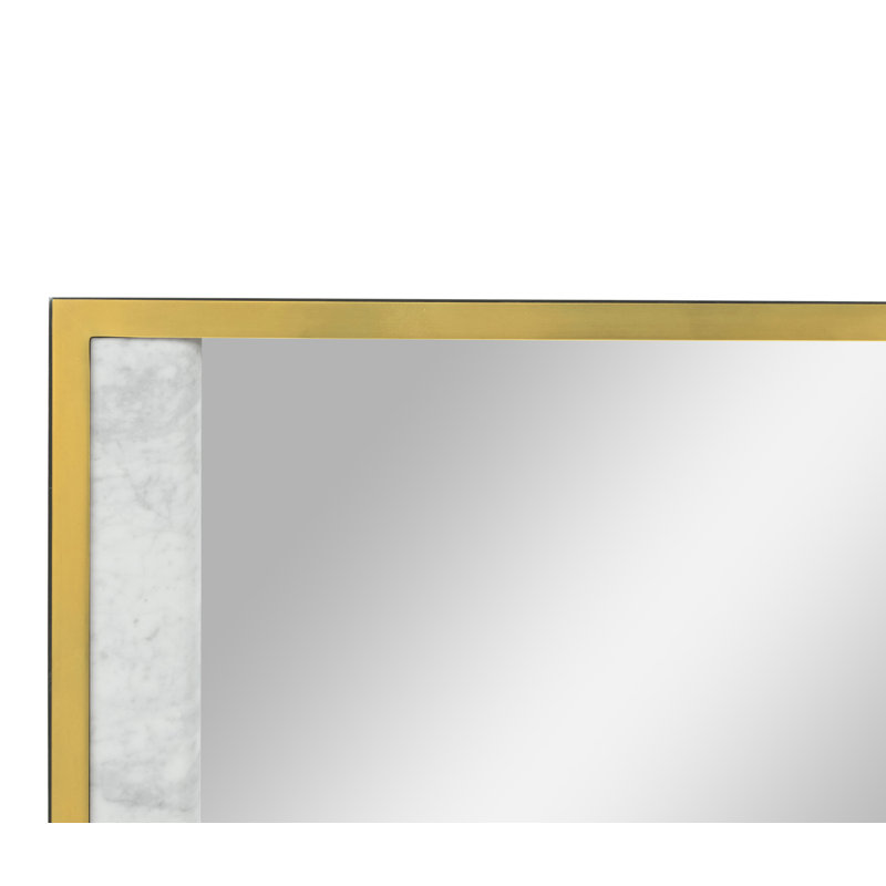 Fusion Flat Marble Wall Mirror