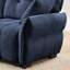 Canapé simple avec repose-pieds Chenille-1419365898