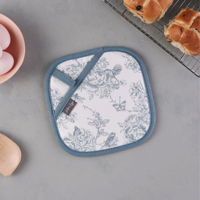 Victoria Eggs 100% Cotton Potholder