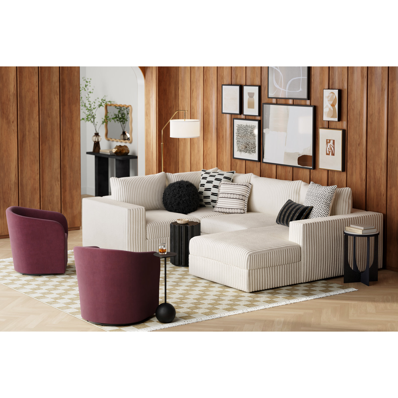Kea End Table, Matte Black