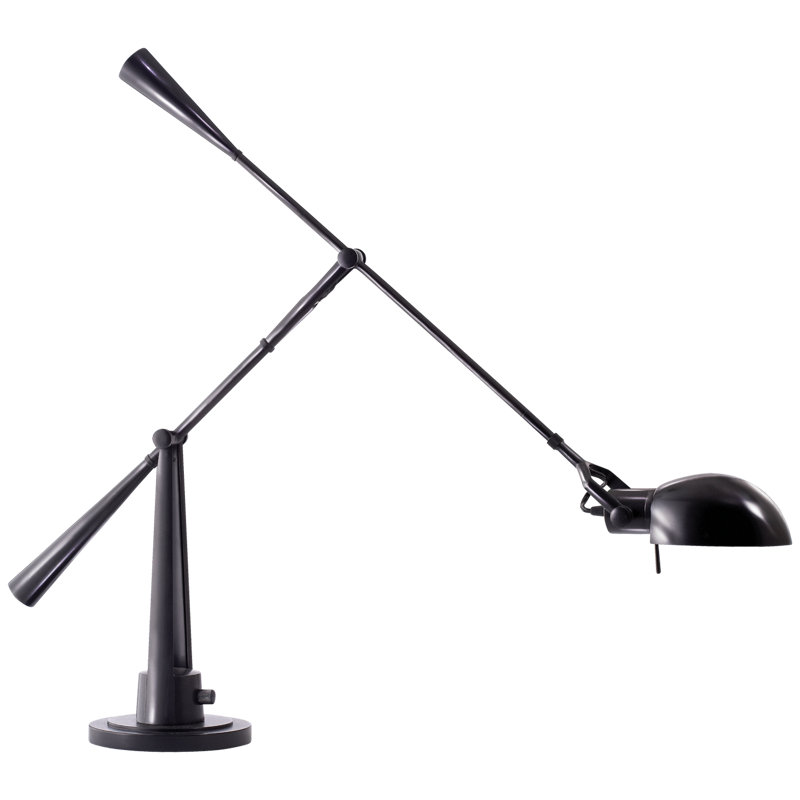 Ralph Lauren Equilibrium 1 - Light Desk Lamp, Black Nickel