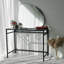 Dorcia Wood Flat Wall Mirror-931115758