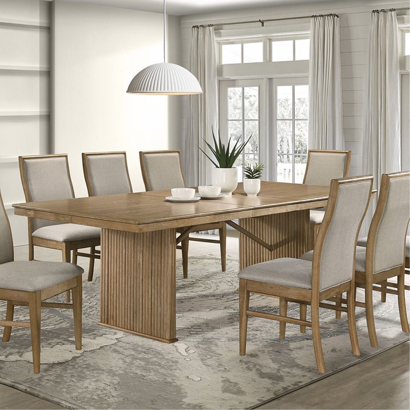 Dreydon Barley Upholstered Dining Side Chair (Set Of 2)
