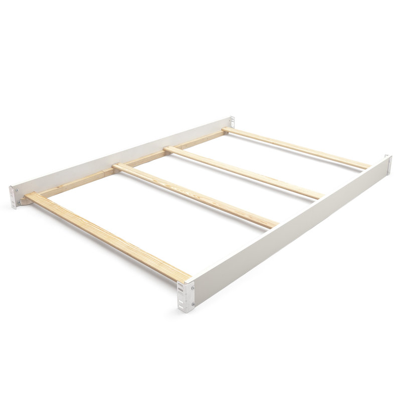 Bianca White Full Size Wooden Bed Rails