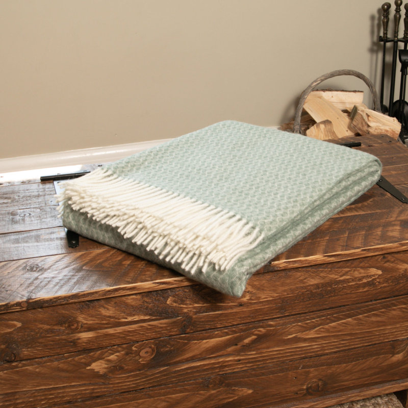 Koepke Throw Blanket, Green