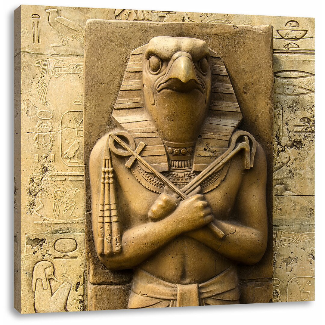 Leinwandbild Egyptian God Horus