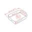 Peugeot Appolia Rectangular Ceramic Baking Dish-981072456